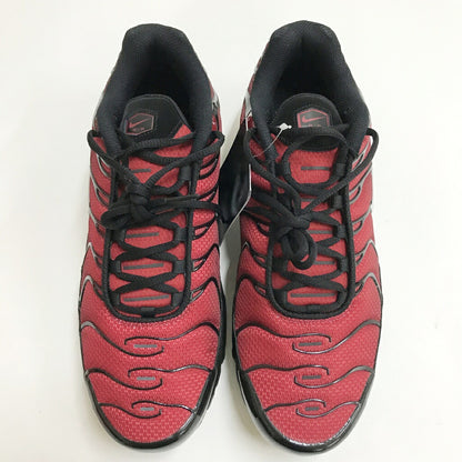NIKE Air Max Plus 'Tough Red Black' Sneakers Size 29