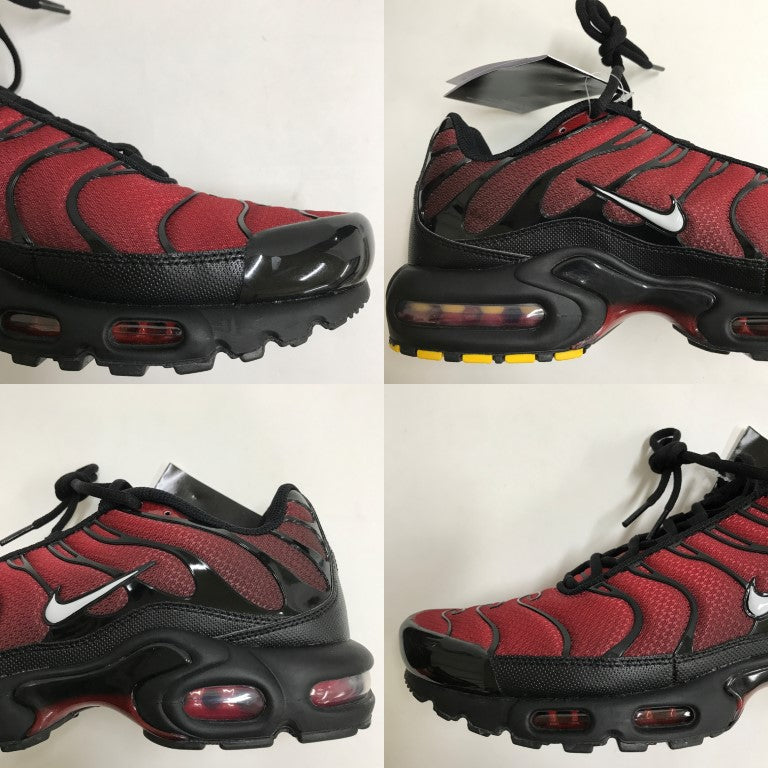 NIKE Air Max Plus 'Tough Red Black' Sneakers Size 29