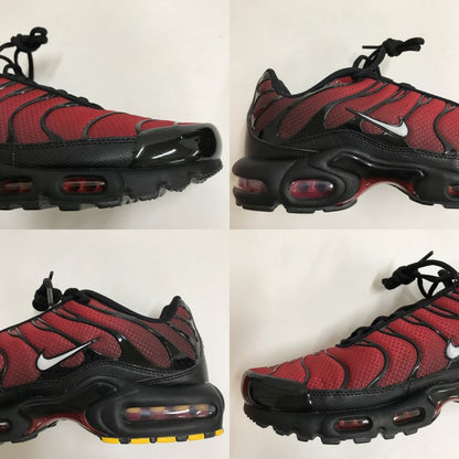 NIKE Air Max Plus 'Tough Red Black' Sneakers Size 29