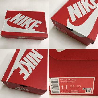 NIKE Air Max Plus 'Tough Red Black' Sneakers Size 29