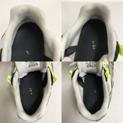 NIKE Air VaporMax 95 Neon Sneakers Black Gray Yellow Size 29