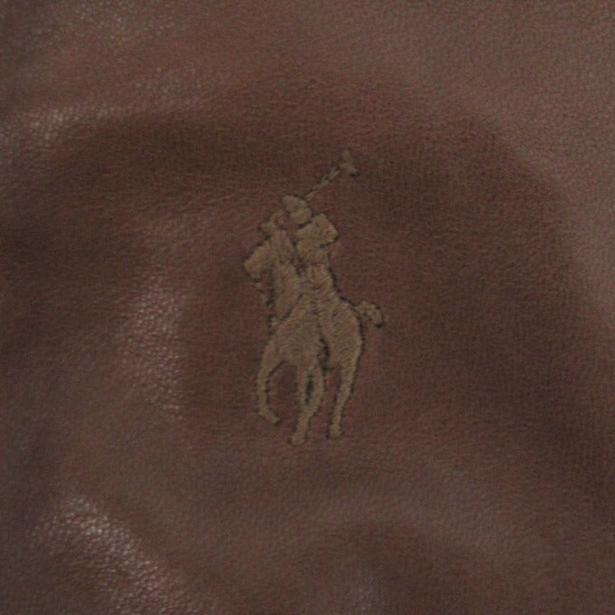 POLO RALPH LAUREN Lamb Leather Swing Jacket Brown Size XL