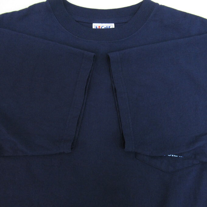 STANDARD CALIFORNIA Heavyweight Shield T-Shirt Navy Size L