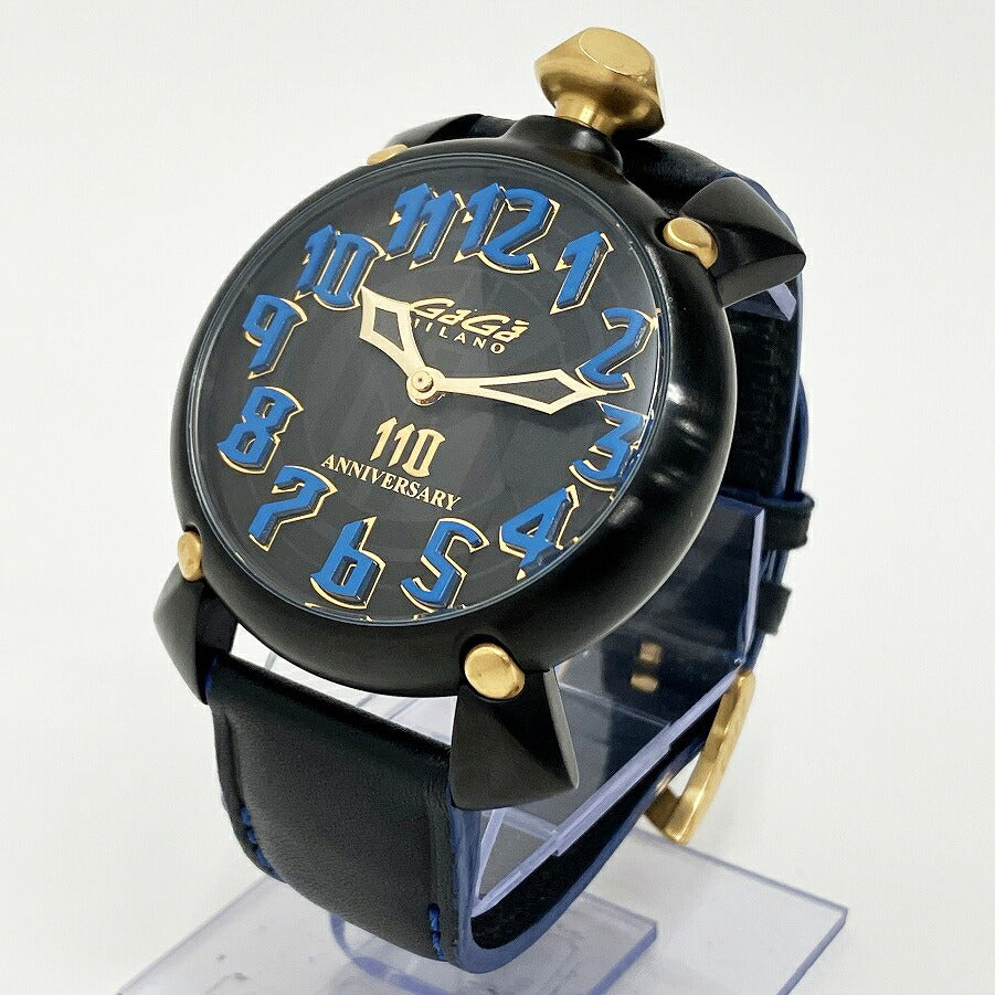 GaGa MILANO Manuele 46 Inter 110th Anniv. Limited Watch