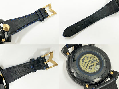 GaGa MILANO Manuele 46 Inter 110th Anniv. Limited Watch