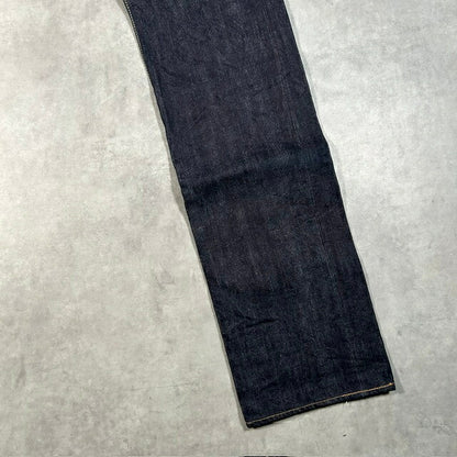UNION BROS. UB1005 Selvedge Tapered Jeans Blue Size W38