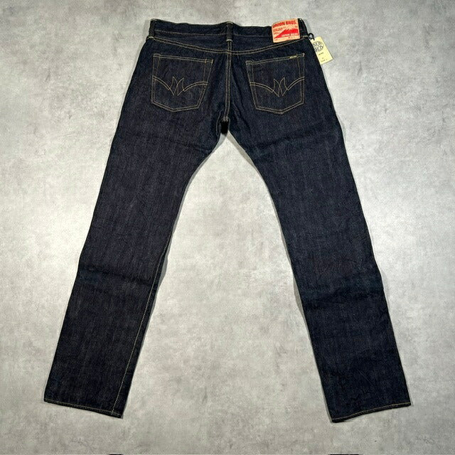 UNION BROS. UB1005 Selvedge Tapered Jeans Blue Size W38