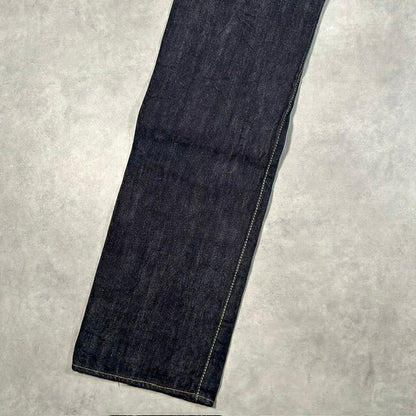 UNION BROS. UB1005 Selvedge Tapered Jeans Blue Size W38
