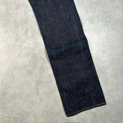 UNION BROS. UB1005 Selvedge Tapered Jeans Blue Size W38