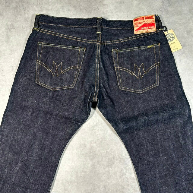 UNION BROS. UB1005 Selvedge Tapered Jeans Blue Size W38