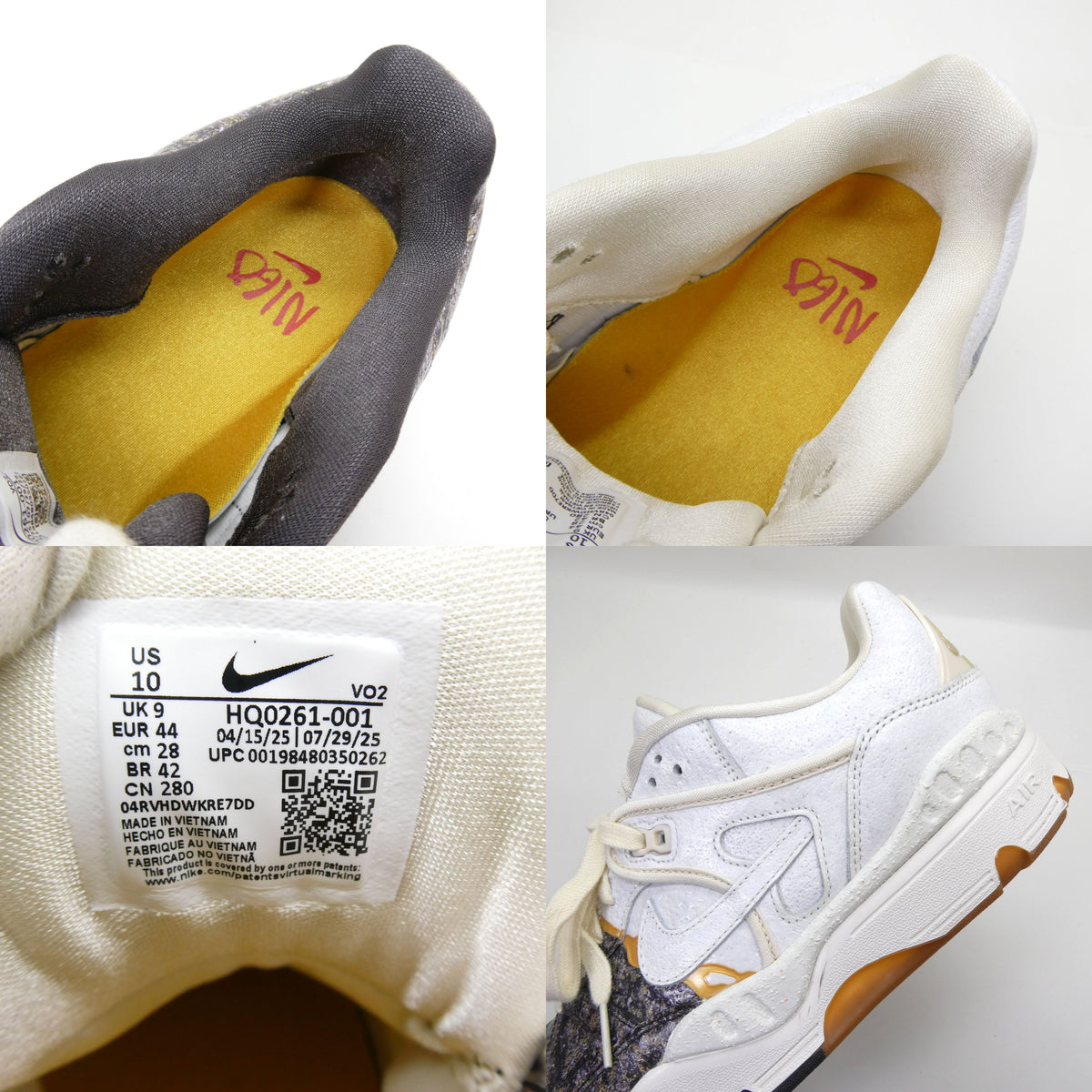 LOW SP NIGO x NIKE Air Force 3 Kintsugi Sneakers Size 10