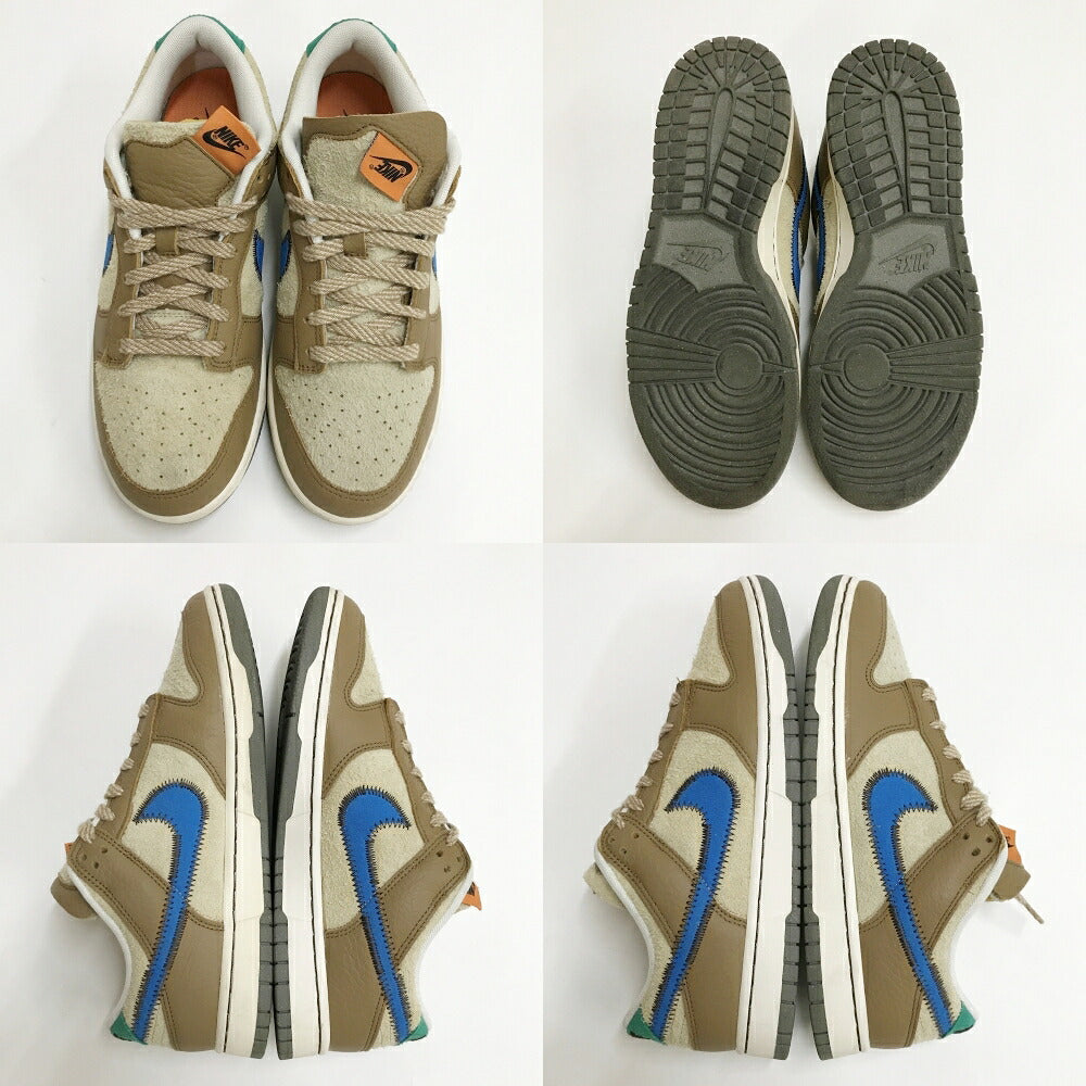 size x NIKE Dunk Low SZ Dark Driftwood Blue Sneakers Size 9
