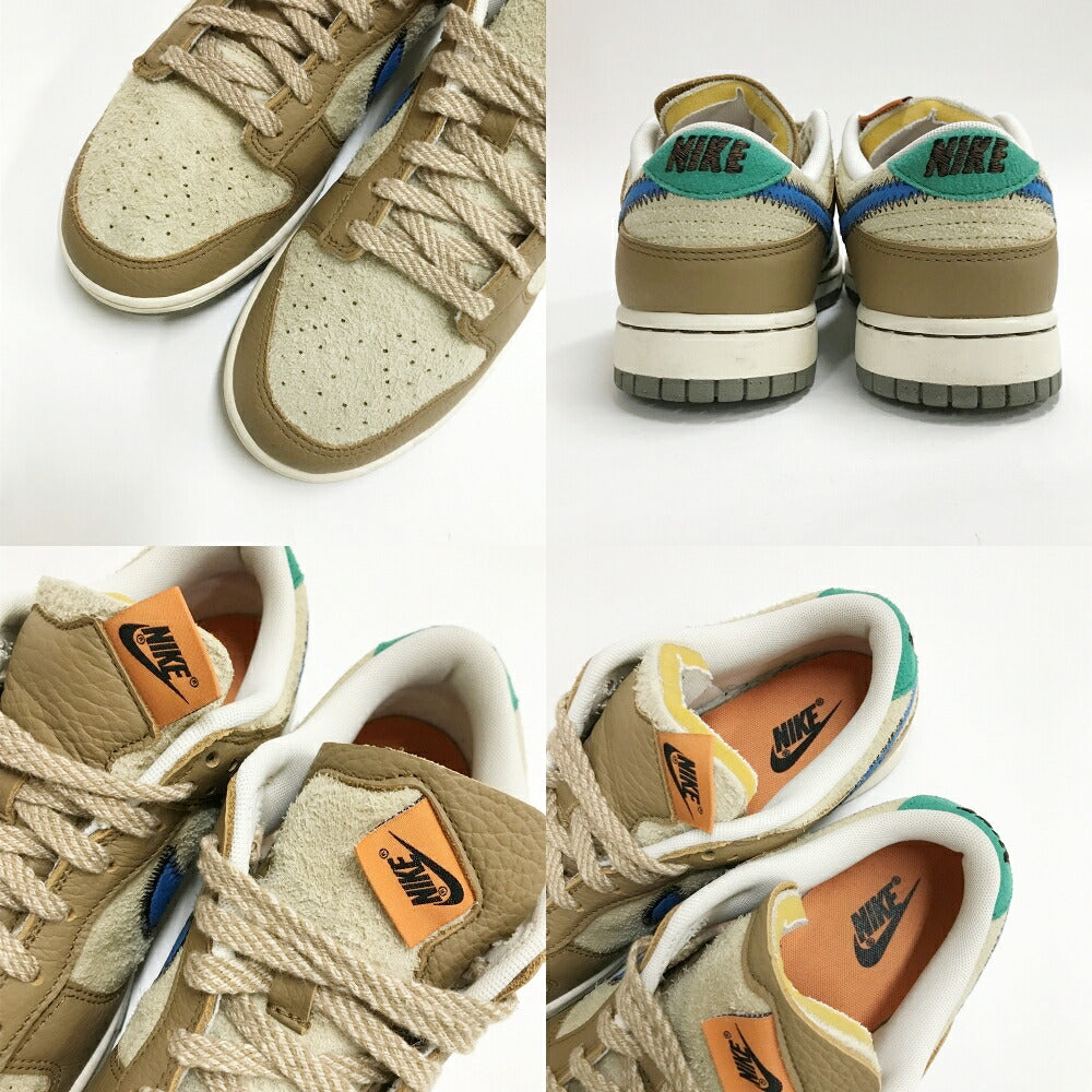 size x NIKE Dunk Low SZ Dark Driftwood Blue Sneakers Size 9