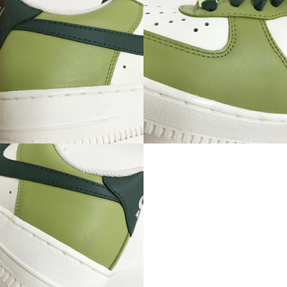 NIKE Air Force 1 '07 White Green Apple Sneakers Size 8