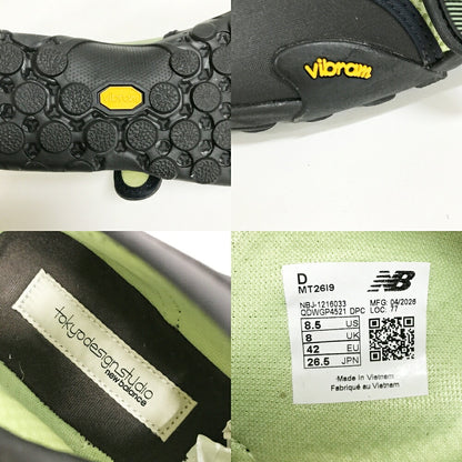 TOKYO DESIGN STUDIO New Balance Lime Black Sneakers Size 26.5cm