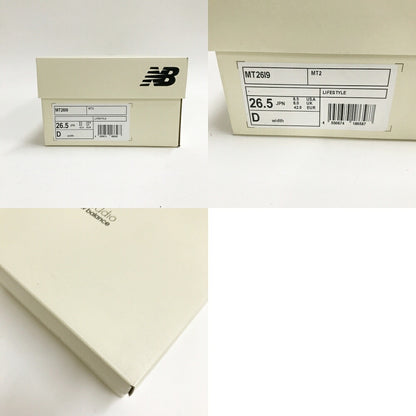 TOKYO DESIGN STUDIO New Balance Lime Black Sneakers Size 26.5cm