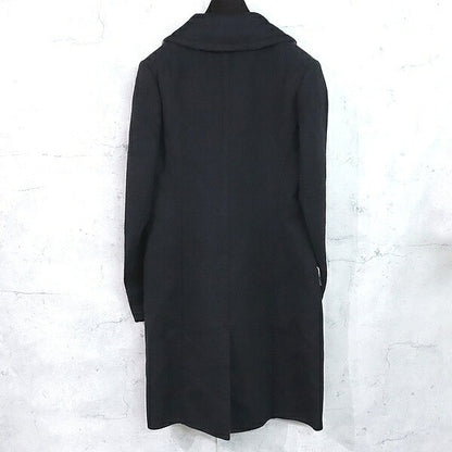 Louis Vuitton Navy Cashmere Blend Long Coat Size XS
