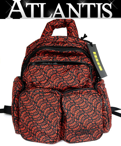 MONCLER x adidas Red Black Backpack Size ONE SIZE