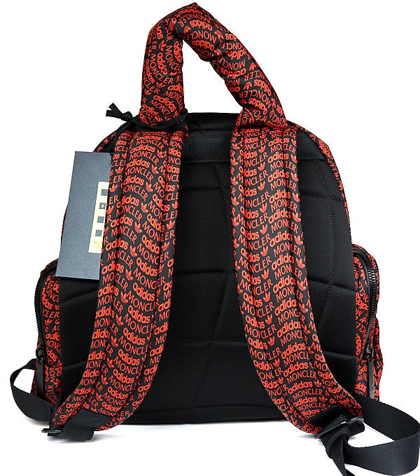 MONCLER x adidas Red Black Backpack Size ONE SIZE