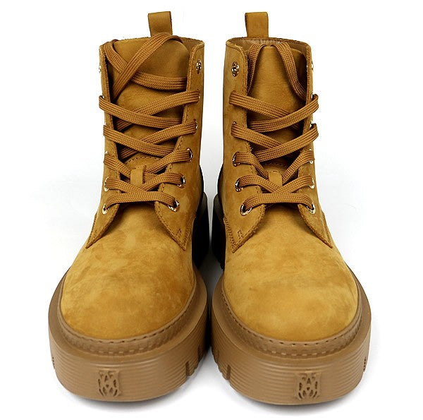 AMIRI MA Logo Suede Boots Brown Size EU 43