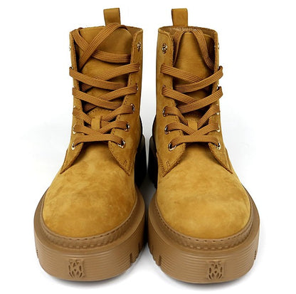 AMIRI MA Logo Suede Boots Brown Size EU 43