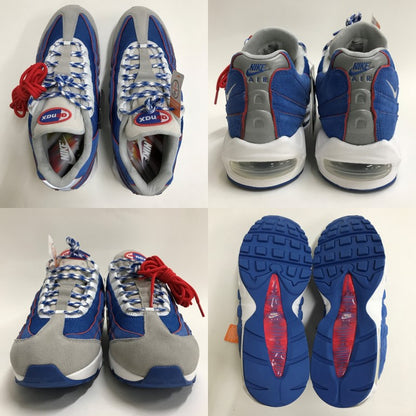 NIKE Air Max 95 Big Bubble QS2 Blue/Grey Sneakers Size 29