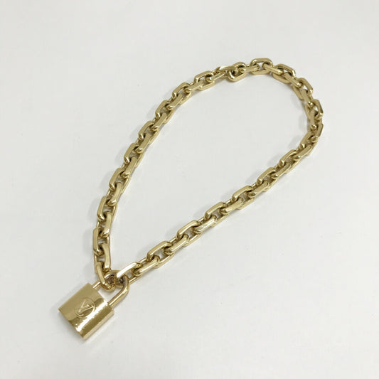 LOUIS VUITTON Gold Collier Cadena Necklace