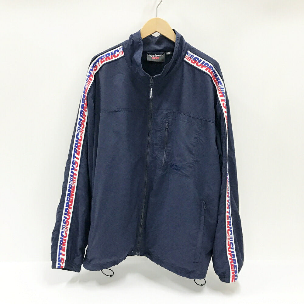 Supreme x HYSTERIC GLAMOUR Track Jacket Navy Size XL