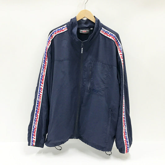 Supreme x HYSTERIC GLAMOUR Track Jacket Navy Size XL
