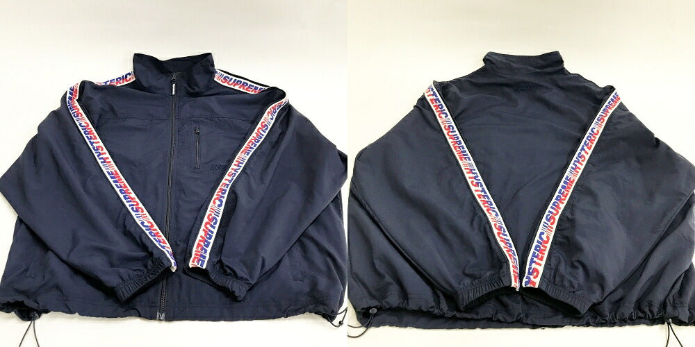 Supreme x HYSTERIC GLAMOUR Track Jacket Navy Size XL