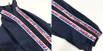 Supreme x HYSTERIC GLAMOUR Track Jacket Navy Size XL
