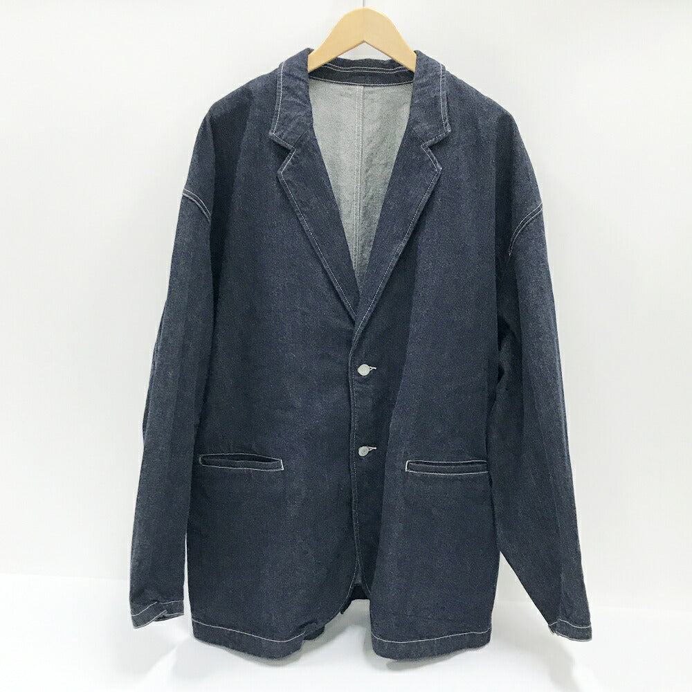 CIOTA Graphpaper Suvin Cotton Denim Jacket Indigo Size 2