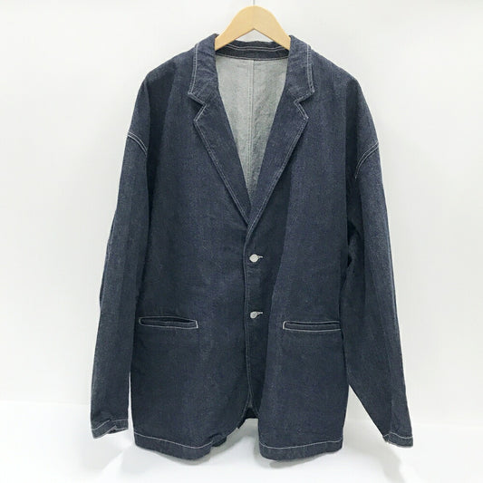 CIOTA Graphpaper Suvin Cotton Denim Jacket Indigo Size 2