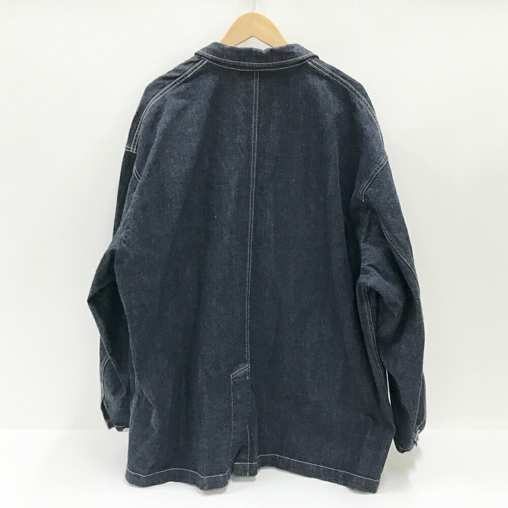 CIOTA Graphpaper Suvin Cotton Denim Jacket Indigo Size 2