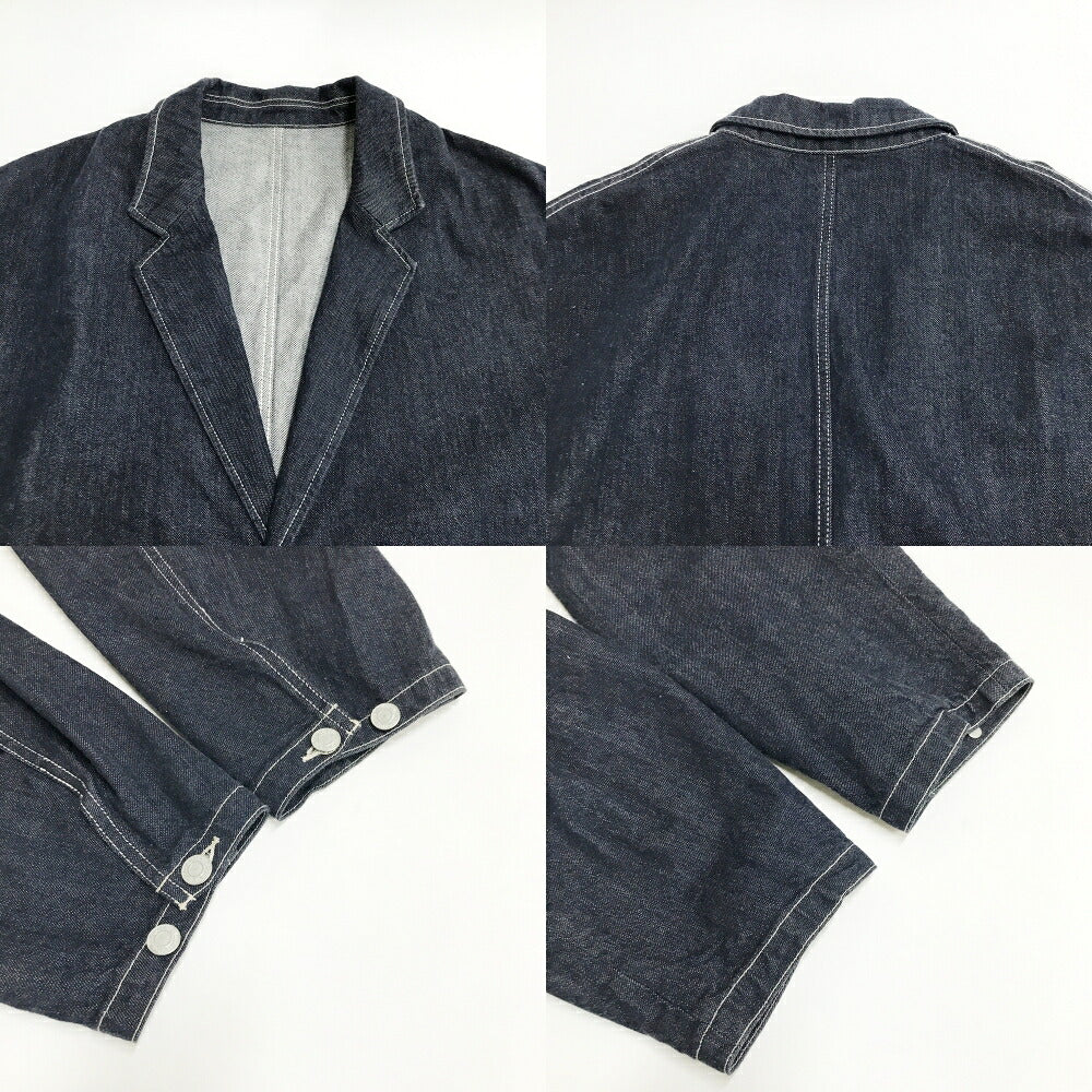 CIOTA Graphpaper Suvin Cotton Denim Jacket Indigo Size 2