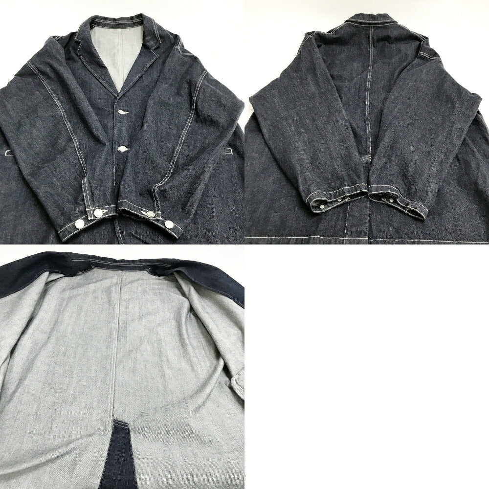 CIOTA Graphpaper Suvin Cotton Denim Jacket Indigo Size 2