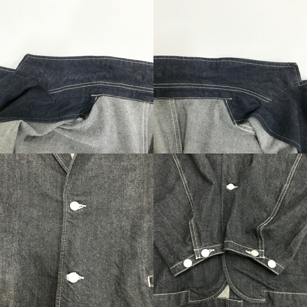 CIOTA Graphpaper Suvin Cotton Denim Jacket Indigo Size 2