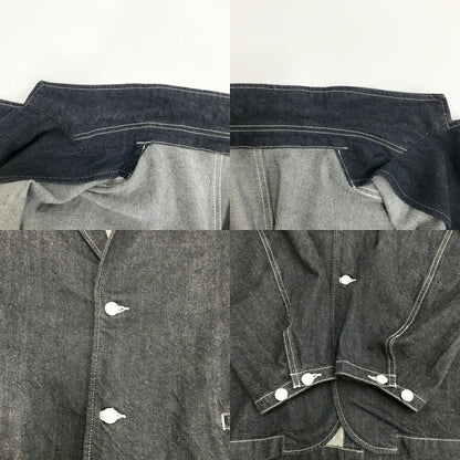 CIOTA Graphpaper Suvin Cotton Denim Jacket Indigo Size 2