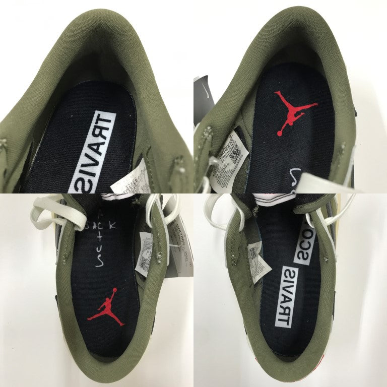 AIR JORDAN Travis Scott 1 Low OG Sneakers Black Size 27