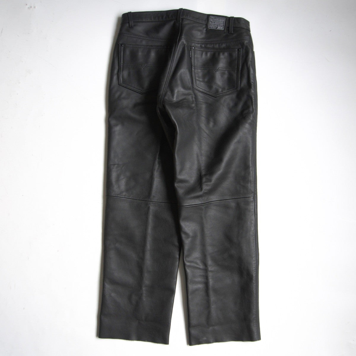 Kadoya Leather Pants Black Size 36