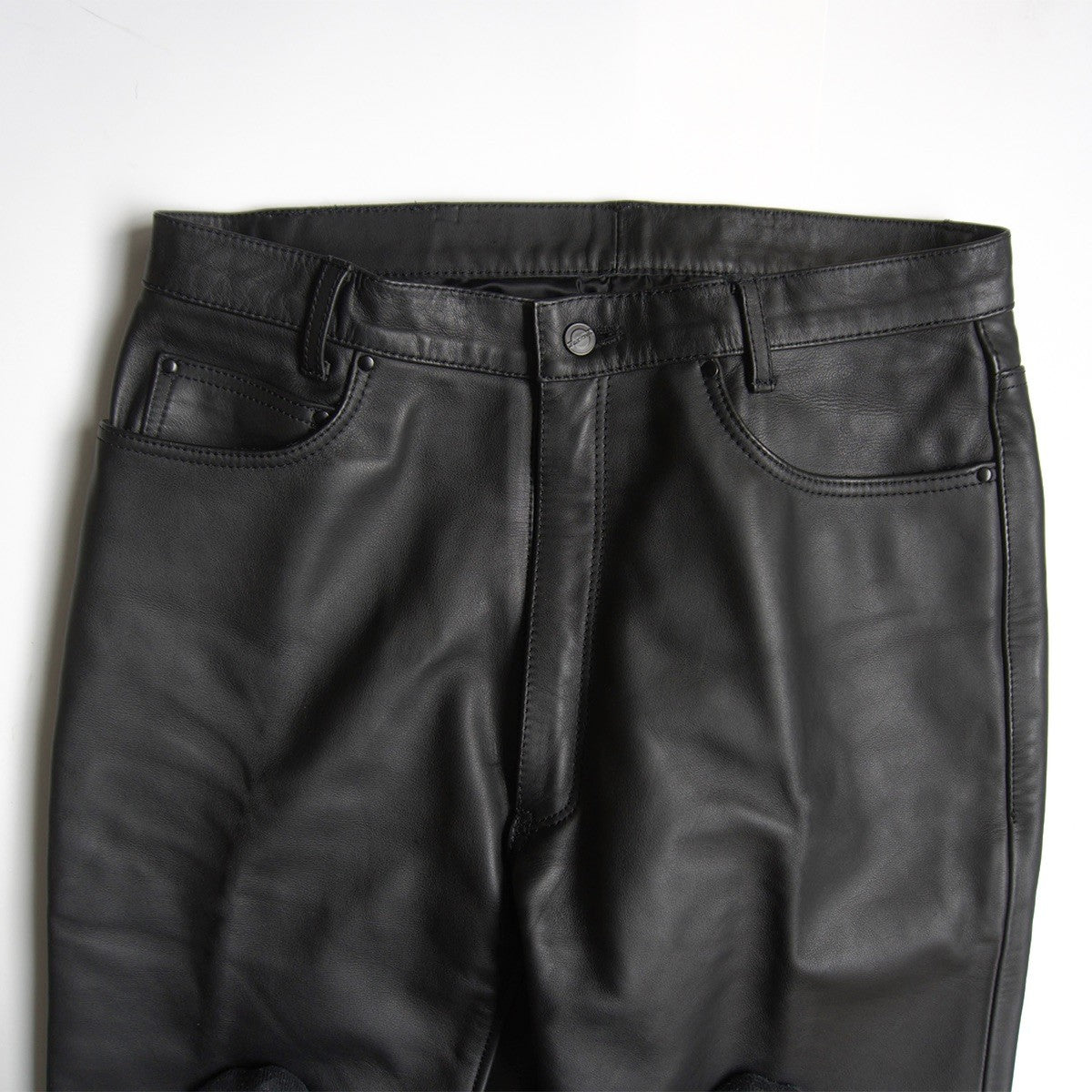 Kadoya Leather Pants Black Size 36