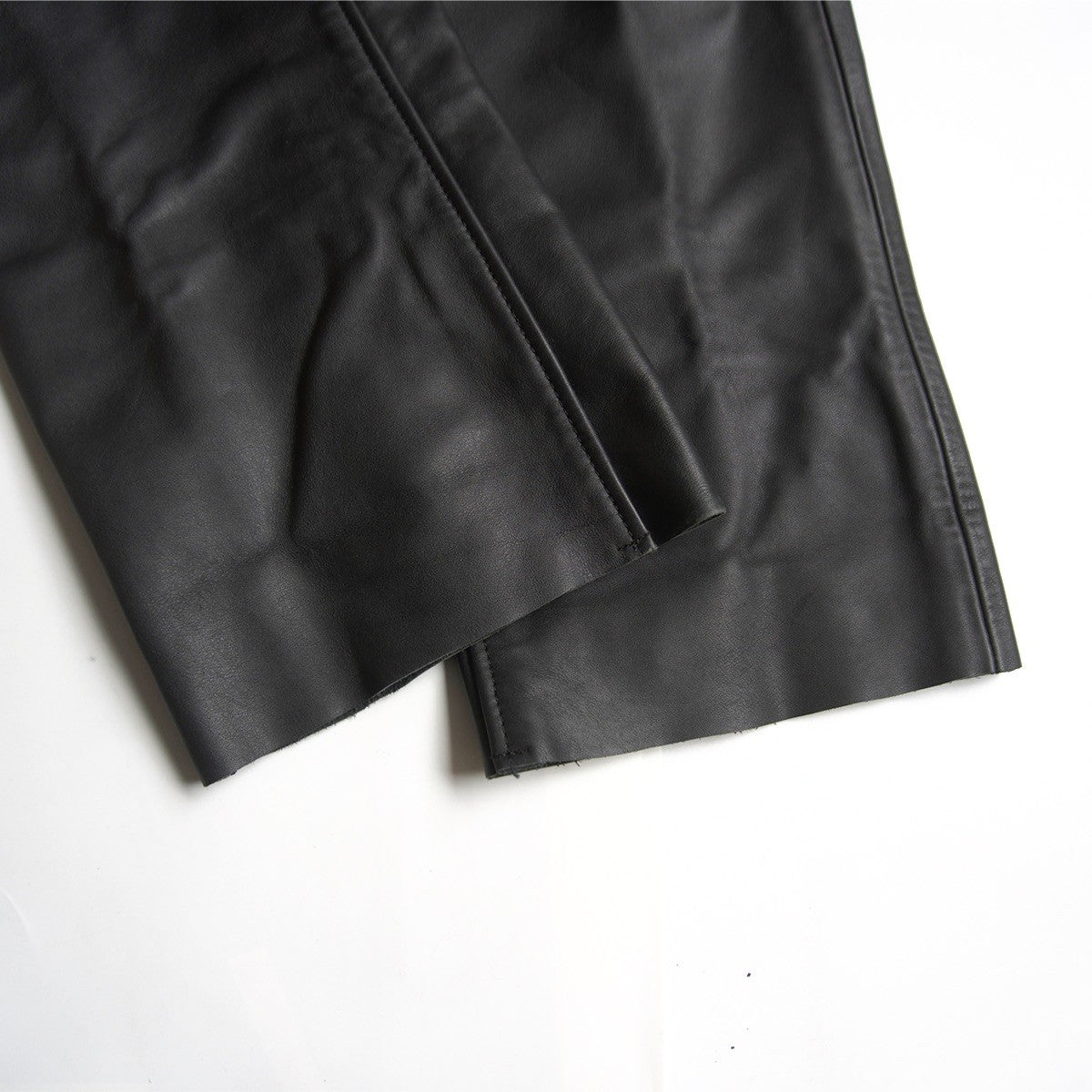 Kadoya Leather Pants Black Size 36