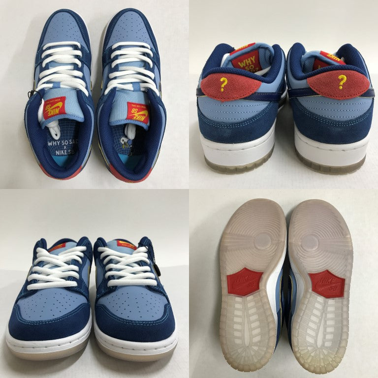NIKE x Why So Sad? SB Dunk Low Premium Sneakers Size 27