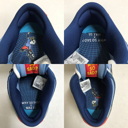 NIKE x Why So Sad? SB Dunk Low Premium Sneakers Size 27