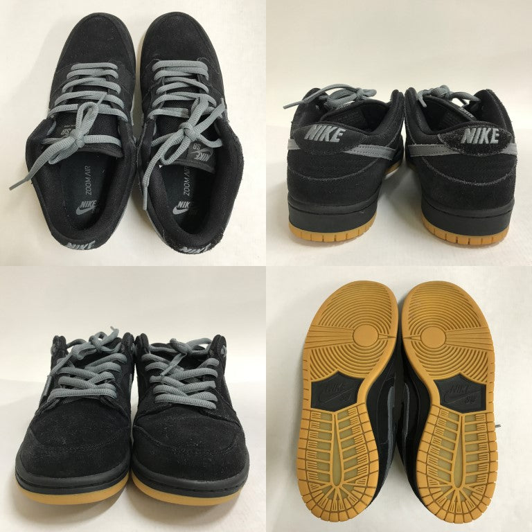 NIKE SB Dunk Low Pro BQ6817-010 Black Sneakers Size 26