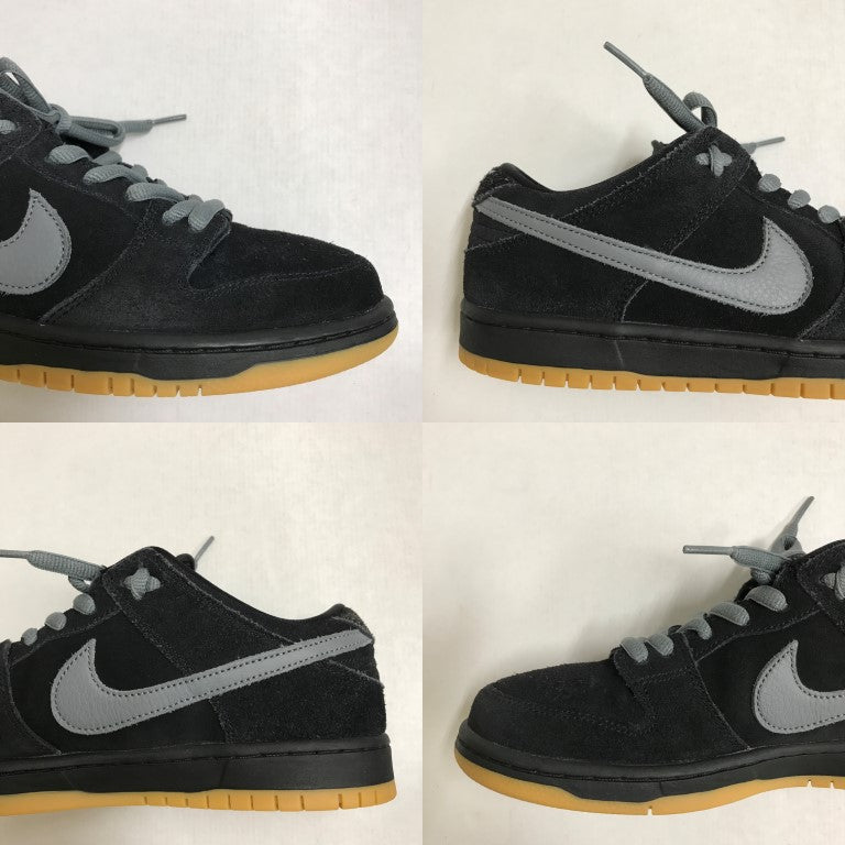 NIKE SB Dunk Low Pro BQ6817-010 Black Sneakers Size 26