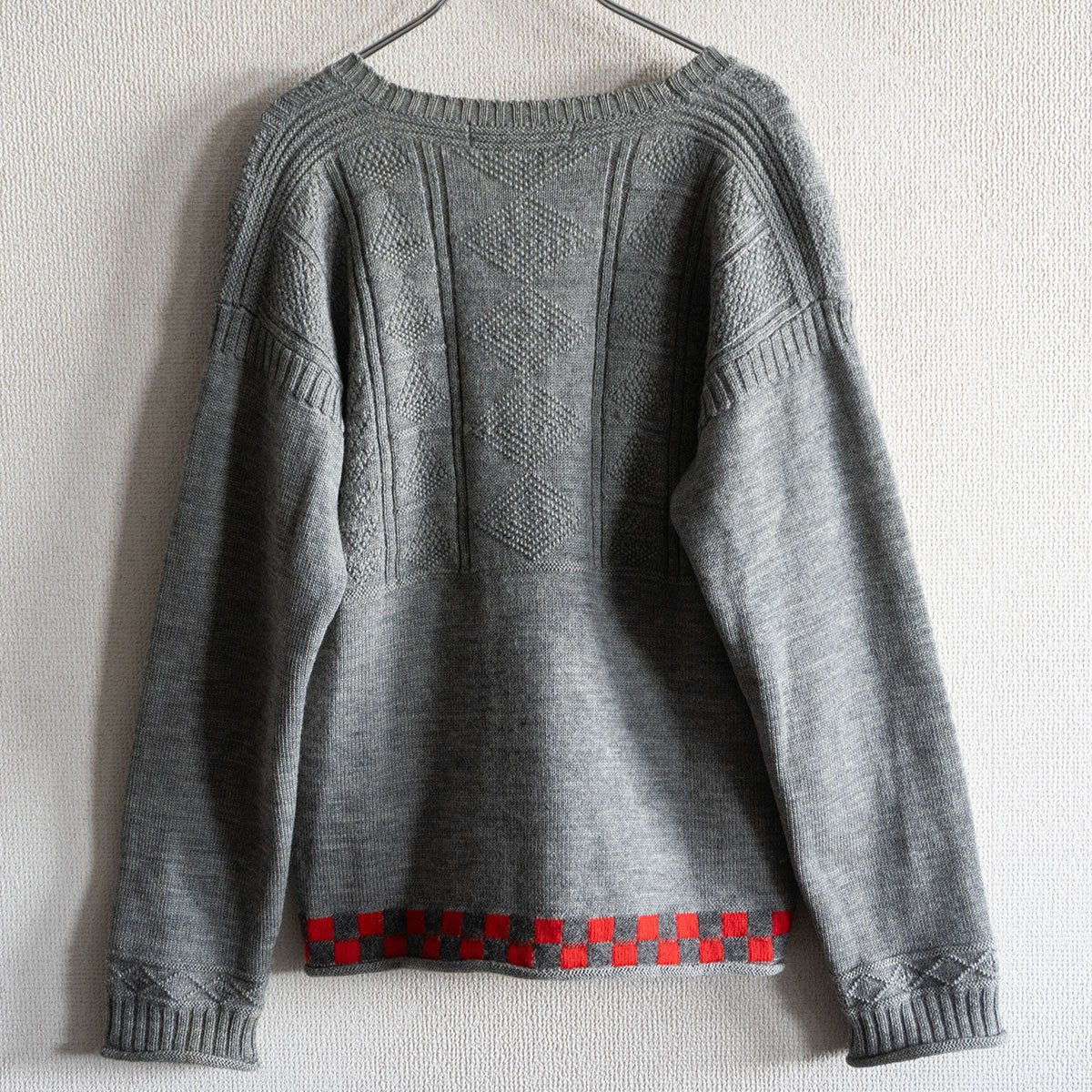 Comme des Garcons 00 Wool Cardigan Gray Size M
