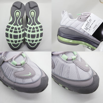 NIKE AIR MAX 98 Vast Grey Fresh Mint Sneakers Size 10