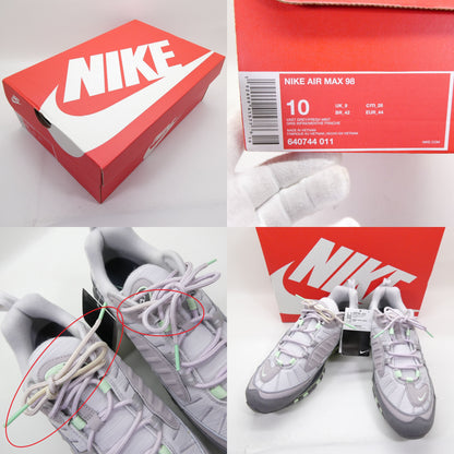 NIKE AIR MAX 98 Vast Grey Fresh Mint Sneakers Size 10