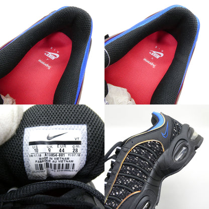 Supreme x NIKE Air Max Tailwind IV/S Sneakers Black Size 10
